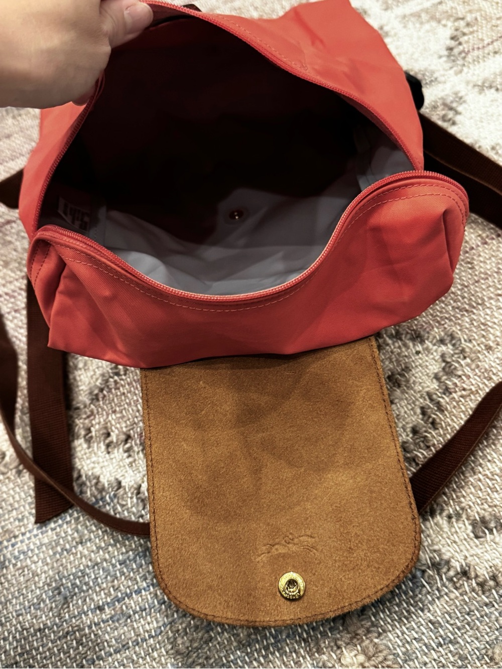 Longchamp Le Pliage mini backpack - Picture 6 of 8